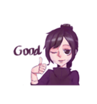 Gray Doll [Draw All Day]（個別スタンプ：7）