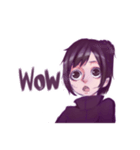 Gray Doll [Draw All Day]（個別スタンプ：32）