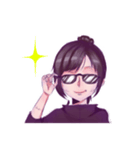 Gray Doll [Draw All Day]（個別スタンプ：36）