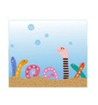 Flowers eel and her friends (Integrated)（個別スタンプ：23）