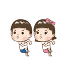 The Twins Diary: Move Your Body（個別スタンプ：3）