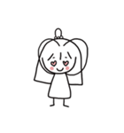Cutie little me（個別スタンプ：10）