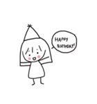 Cutie little me（個別スタンプ：16）
