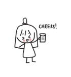 Cutie little me（個別スタンプ：35）