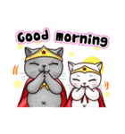 Nong Pong ＆ Kati fat cat (Eng v.)（個別スタンプ：2）