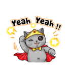 Nong Pong ＆ Kati fat cat (Eng v.)（個別スタンプ：8）