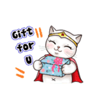 Nong Pong ＆ Kati fat cat (Eng v.)（個別スタンプ：30）