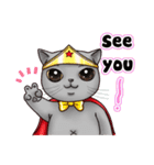 Nong Pong ＆ Kati fat cat (Eng v.)（個別スタンプ：31）