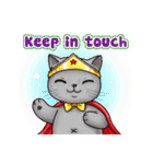 Nong Pong ＆ Kati fat cat (Eng v.)（個別スタンプ：33）