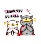 Nong Pong ＆ Kati fat cat (Eng v.)（個別スタンプ：35）