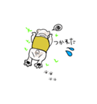 面白いブルドック（個別スタンプ：6）