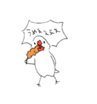 ユルいぜ！文鳥さん。（個別スタンプ：7）