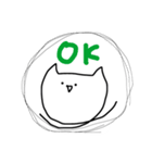 線ねこねこ（個別スタンプ：9）