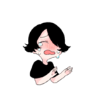 火鉢ちゃんとマレくん（個別スタンプ：7）