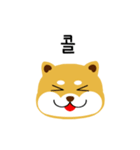shiba is a dog name（個別スタンプ：3）