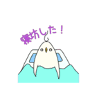 三角形の鳥さん 2（個別スタンプ：36）