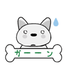 柴犬(白)ごあいさつスタンプ☆彡第一弾！（個別スタンプ：8）