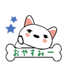 柴犬(白)ごあいさつスタンプ☆彡第一弾！（個別スタンプ：10）