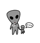 宇宙人とゾンビ（個別スタンプ：11）