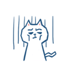 Just a white cat（個別スタンプ：8）