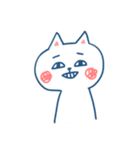 Just a white cat（個別スタンプ：17）
