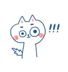 Just a white cat（個別スタンプ：31）