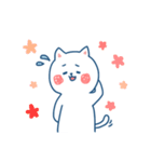 Just a white cat（個別スタンプ：32）