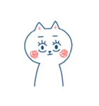 Just a white cat（個別スタンプ：37）