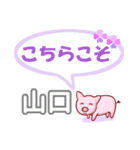 山口「やまぐち」さん専用。日常会話（個別スタンプ：30）