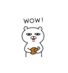 White Bear "Baekdung"（個別スタンプ：15）