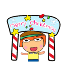 Kata.^^17Merry Christmas.（個別スタンプ：1）