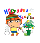 Kata.^^17Merry Christmas.（個別スタンプ：13）