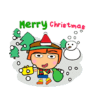 Kata.^^17Merry Christmas.（個別スタンプ：21）