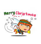 Kata.^^17Merry Christmas.（個別スタンプ：35）