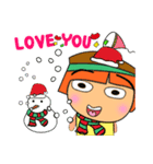 Kata.^^17Merry Christmas.（個別スタンプ：38）