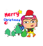 Somsak.17 Merry Christmas.（個別スタンプ：12）