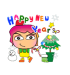 Somsak.17 Merry Christmas.（個別スタンプ：13）