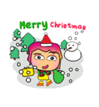 Somsak.17 Merry Christmas.（個別スタンプ：21）