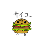 バーガー女子（個別スタンプ：18）