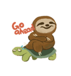 YY's sloth（個別スタンプ：4）