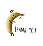 Happy cute banana life（個別スタンプ：3）