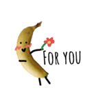 Happy cute banana life（個別スタンプ：14）