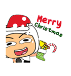 Karuki.^_^17Merry Christmas.（個別スタンプ：8）