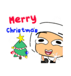 Karuki.^_^17Merry Christmas.（個別スタンプ：9）