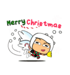 Karuki.^_^17Merry Christmas.（個別スタンプ：35）