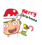 Kaki.^_^17Merry Christmas.（個別スタンプ：8）