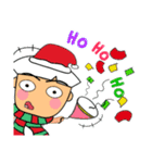 Kaki.^_^17Merry Christmas.（個別スタンプ：11）