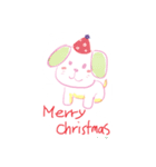 Cute Christmas little card（個別スタンプ：1）