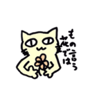 画像に返信する猫（個別スタンプ：37）