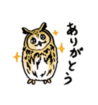 地味イラふくろう（個別スタンプ：31）